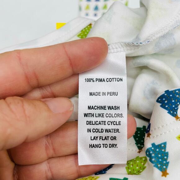 NWT Lila & Hayes Size 3T Jack PJs in Christmas Tree - Picture 4 of 4